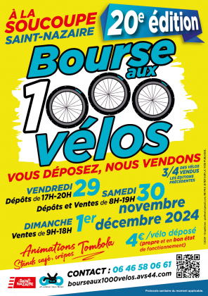 Bourse aux 1000 vélos