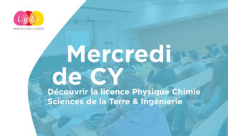 Les mercredis de CY - Physique chimie sciences et le terre et ingénierie