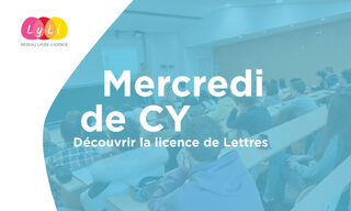 Les mercredis de CY - Lettres