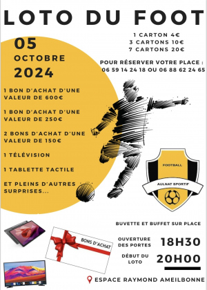 Loto Aulnat Foot