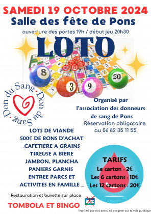 Loto du don du sang