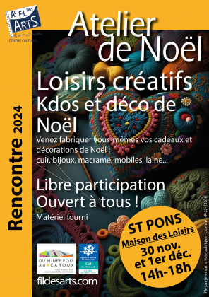 Ateliers de Noêl : Brico-Kdo