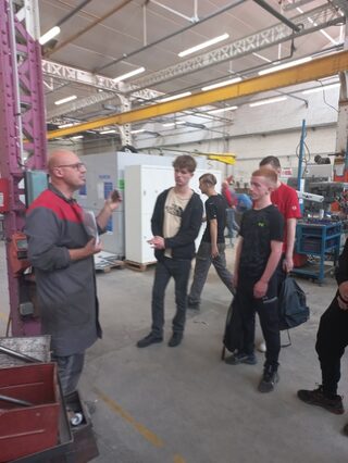 VISITE DE L'ECOLE DE PRODUCTION