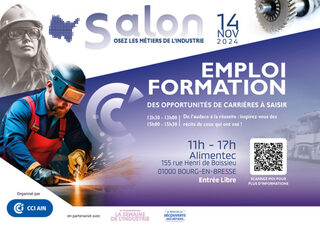 Salon emploi-formation : osez les métiers de l'industrie