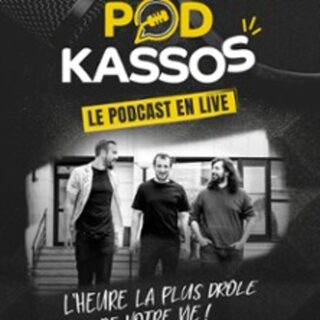 Podkassos Le Podcast en Live - Le République, Paris