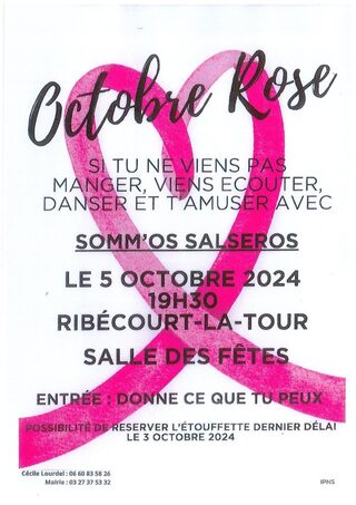 Octobre Rose - SOMM'OS SALSEROS à Ribécourt-la-Tour