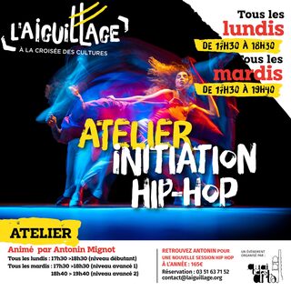 Atelier : initiation à la danse hip-hop et breakdance