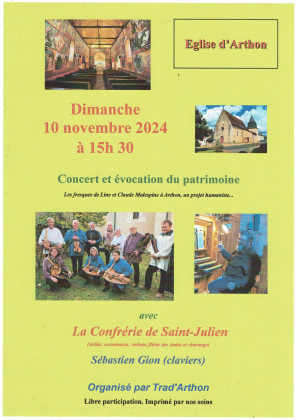 Concert de la Confrérie de Saint-Julien