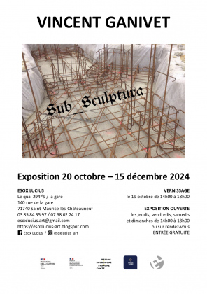 Sub Sculptura / Exposition Vincent Ganivet