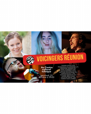 Vendredi 25 Octobre à 19h30 : VOICINGERS RÉUNION