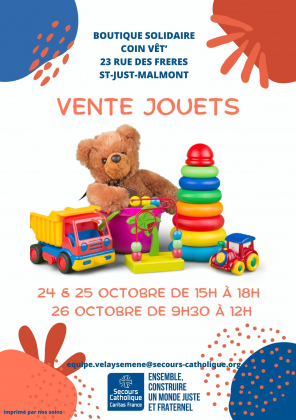 Vente Jouets - puériculture