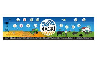 Inauguration de la plateforme 5G4AGRI