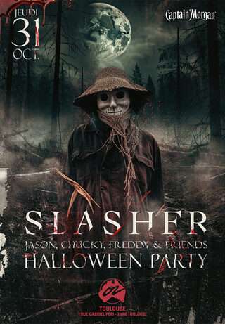 Slasher / Halloween Party 2024 @ Café Oz Toulouse