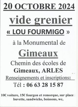 Vide Grenier Lou Fourmigo