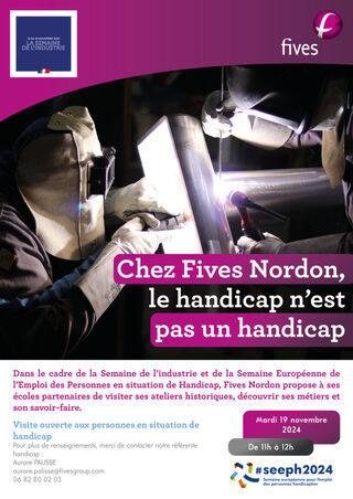 Visite des ateliers de Fives Nordon à Nancy