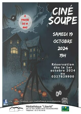 Ciné Soupe à la médiathèque d'Escaudoeuvres 🍲