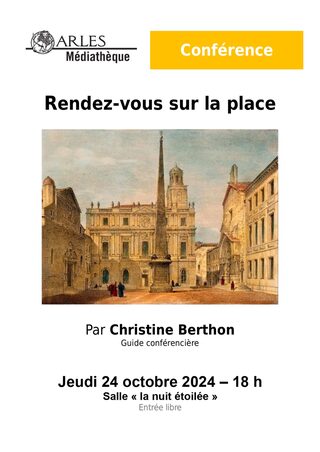 Conférence : Rendez-vous sur la place